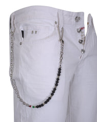 Sartoria Tramarossa - Jeans mit Ketten-Anhänger