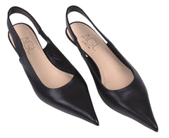 AGL - Slingback im klassischen schwarz