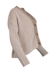 Insieme - Strickjacke mit Streifen-Optik