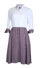 Schneiders - Kleid in Bluse mit Rock Optik