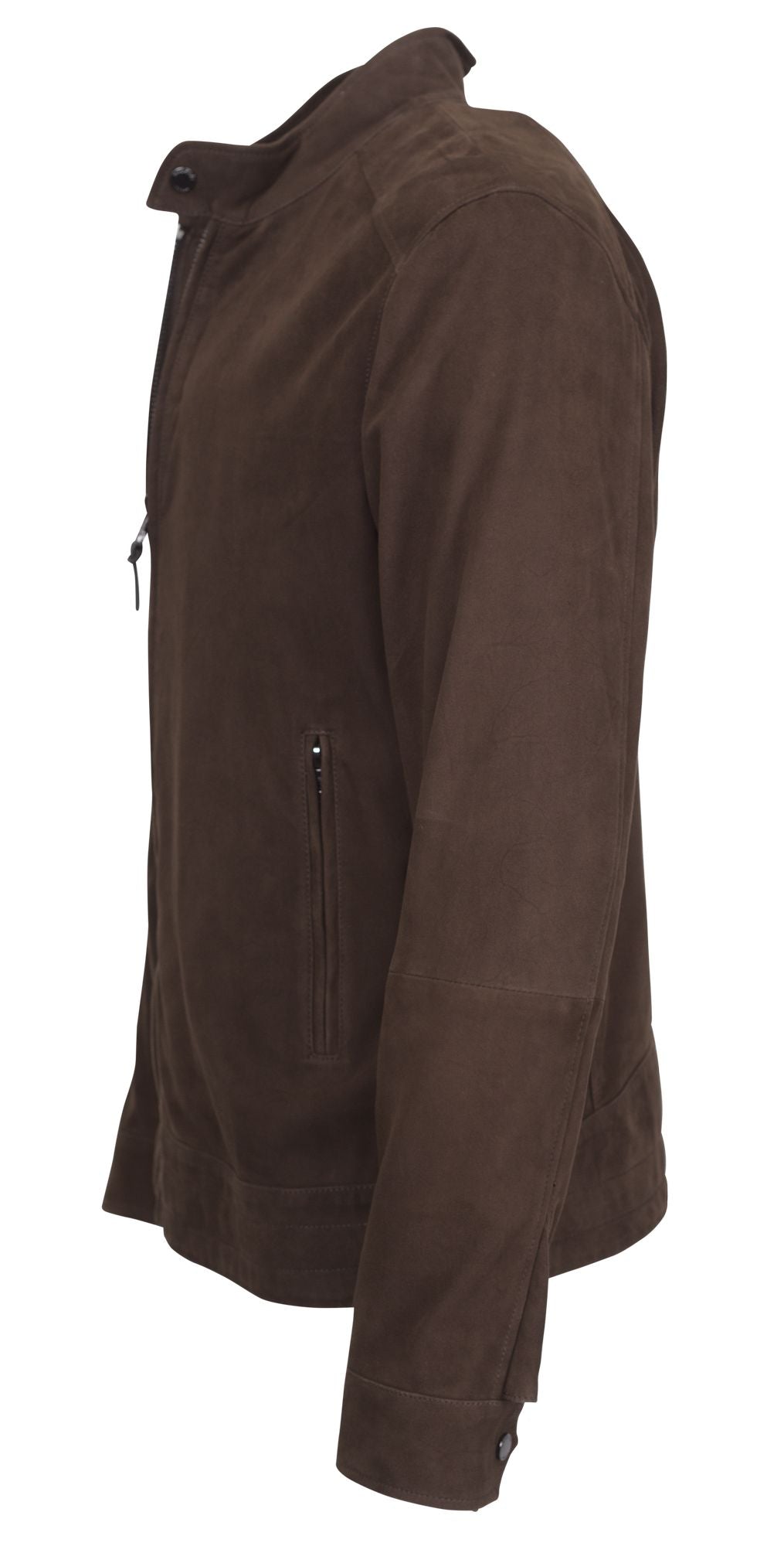 Hackett London - Lederjacke mit Stehkragen