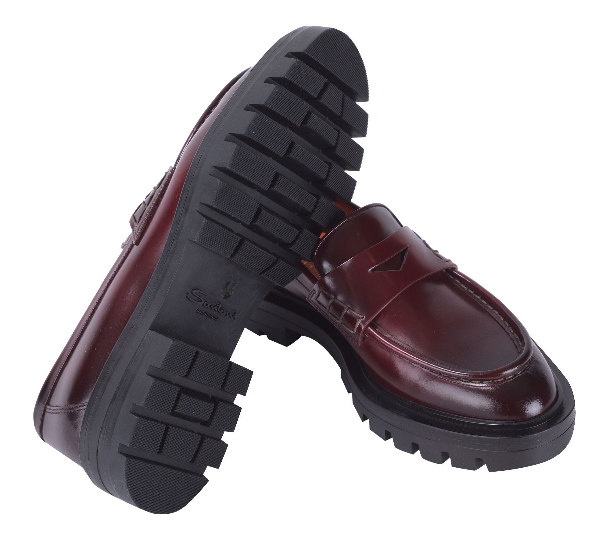 Santoni slippers sales
