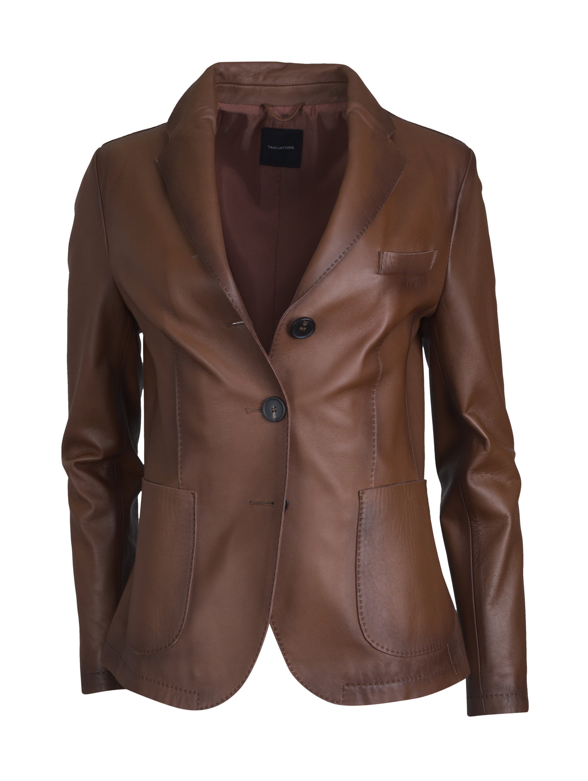Tagliatore - Taillierter Leder-Blazer