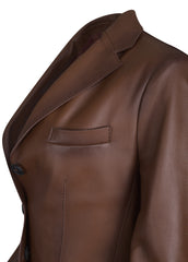 Tagliatore - Taillierter Leder-Blazer
