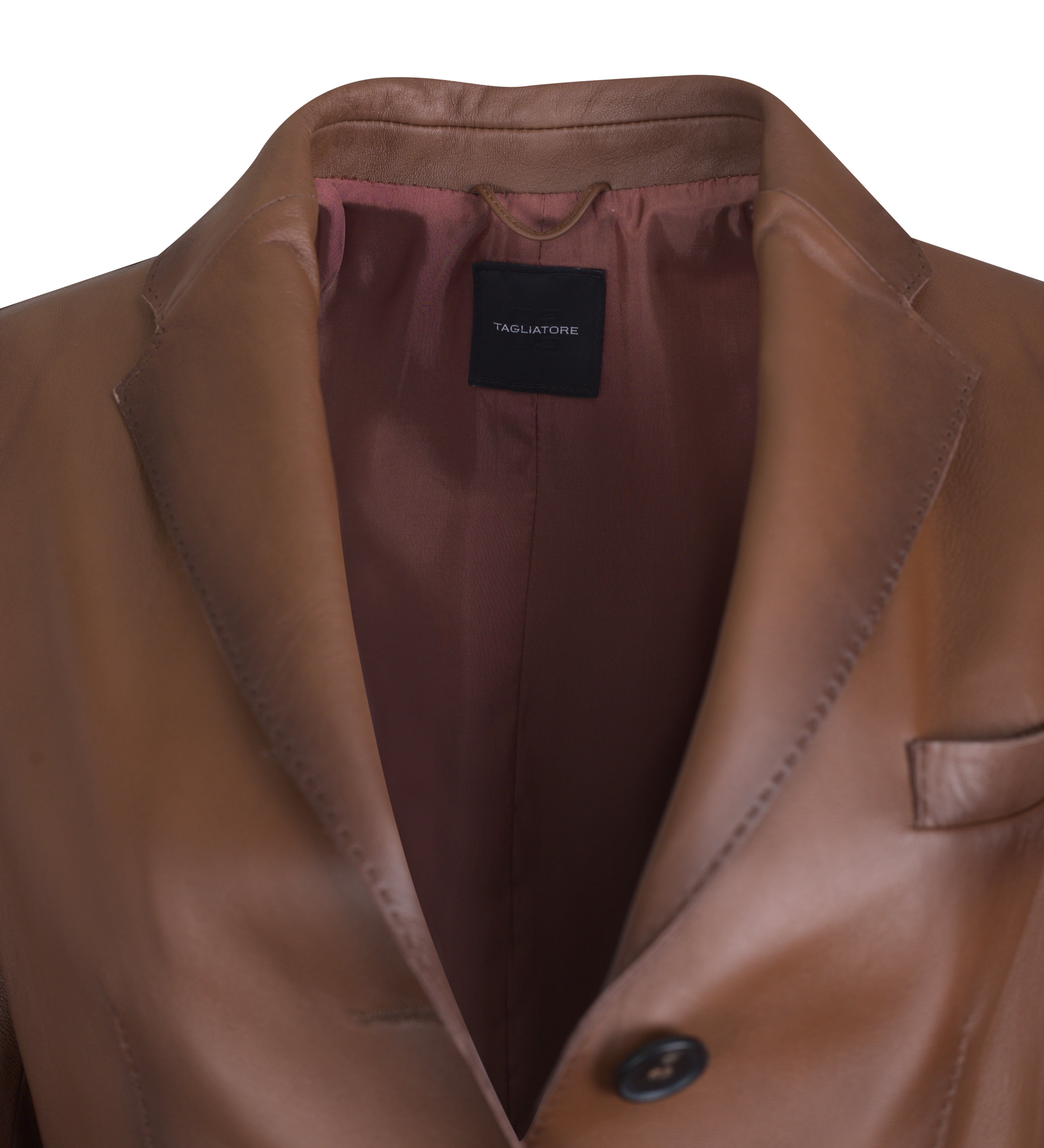 Tagliatore - Taillierter Leder-Blazer